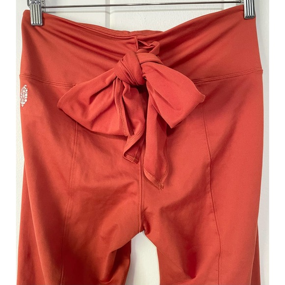 Free People FP Movement High-Rise Ankle Length Ursa Leggings Orange Size L - Picture 9 of 11